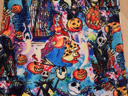 *Charlie s Project Disney Nightmare Before Christmas Halloween Leggings Hot on Sale