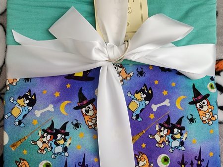 *Charlies Project Bluey and Bingo Halloween Baby Blanket Supply